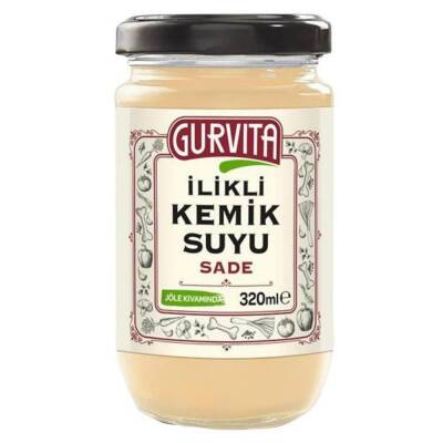 Gurvita İlikli Kemik Suyu Sade 320 ml - 1