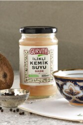 Gurvita İlikli Kemik Suyu Sade 320 Ml 3'lü - 3