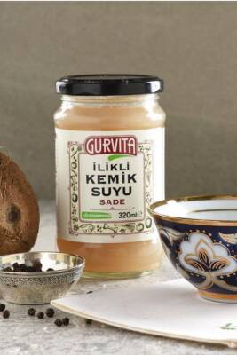Gurvita İlikli Kemik Suyu Sade 320 Ml 3'lü - 3
