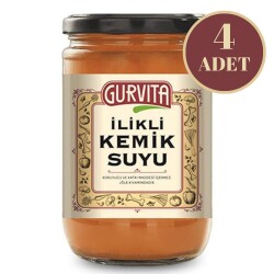 Gurvita İlikli Kemik Suyu Sebzeli 660 Ml 4' lü - 1