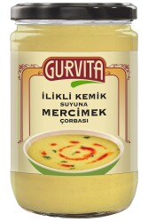 Gurvita İlikli Kemik Suyuna Mercimek Çorbası 660 Ml - 1