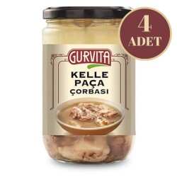 Gurvita Kelle Paça Çorbası 660 Ml 4'lü - 1